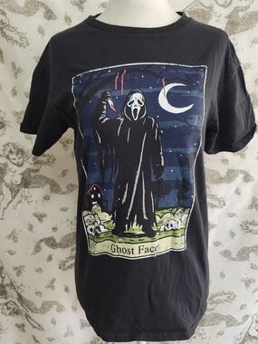 Ghost Face Tarot Card T Shirt S